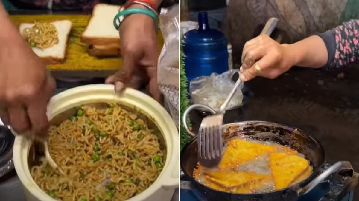 Viral Video: Blogger Tries Maggi Bread Pakoda - Internet Divided