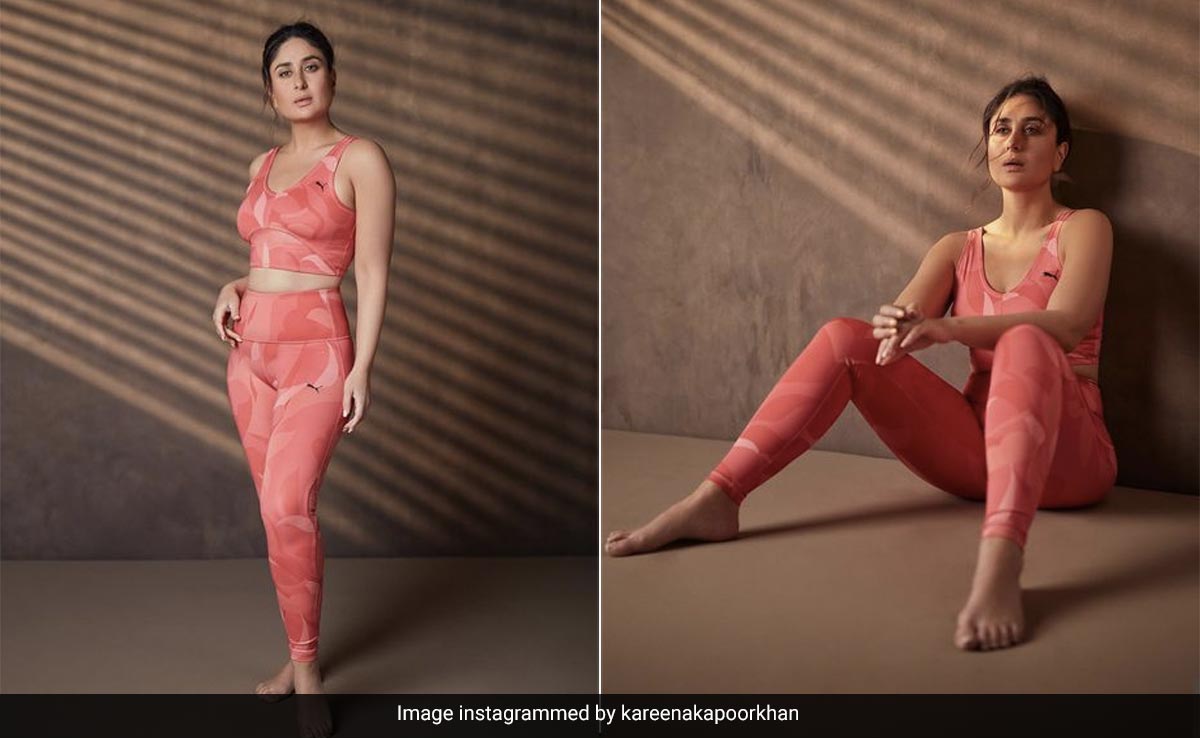 All Summer Workouts Deserve To Look As Incredible As Kareena Kapoor's Printed Sports Bra And Tights