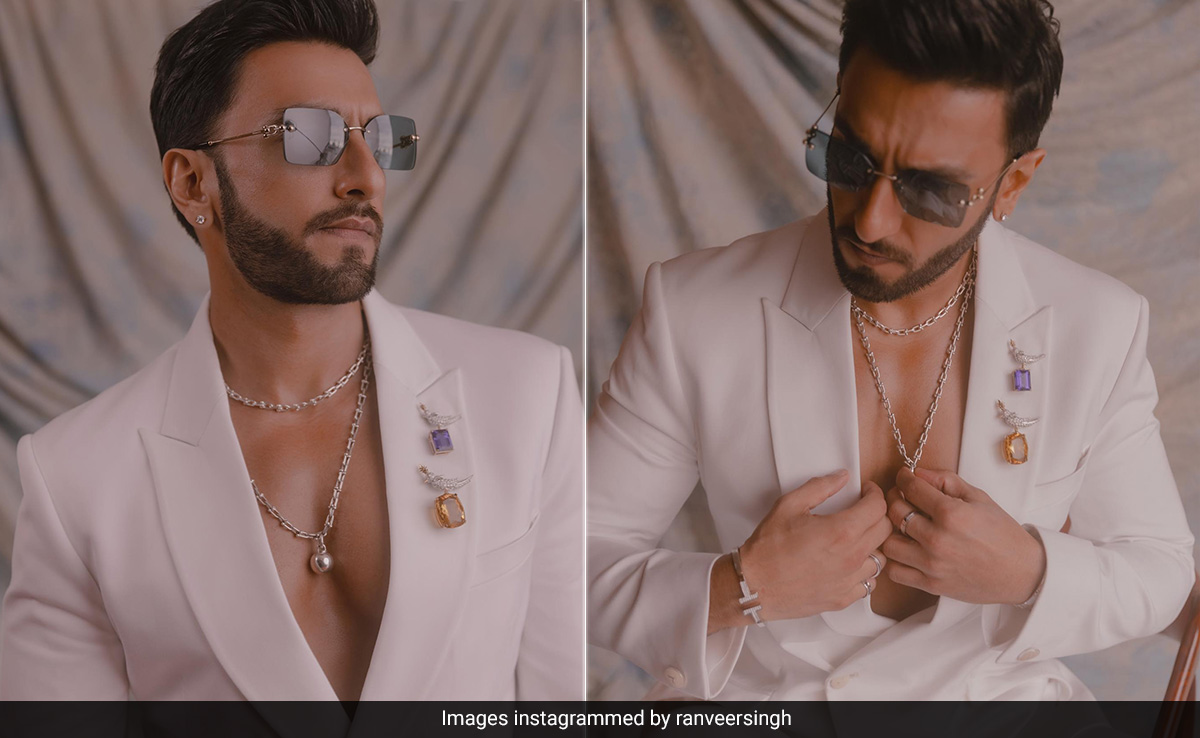 To All Of Ranveer Singh's Loud Fashion Haters, What Do You Have To Say When His Pristine White Suit And Tiffany & Co Jewels Take New York By Storm?
