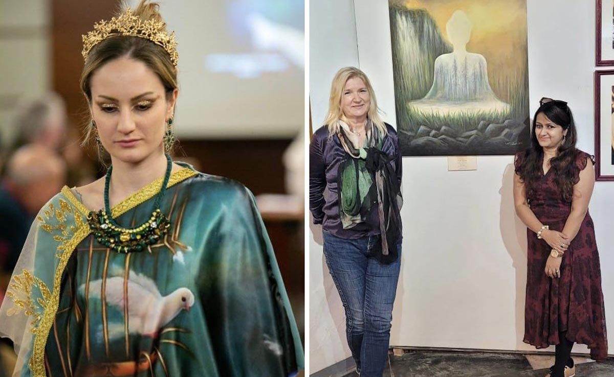 अपनी कला के बदौलत आर्टिस्ट "स्वाति घोष" को विदेश में  मिली पहचान, उनकी चर्चित पेंटिंग को मिला पुरस्कार