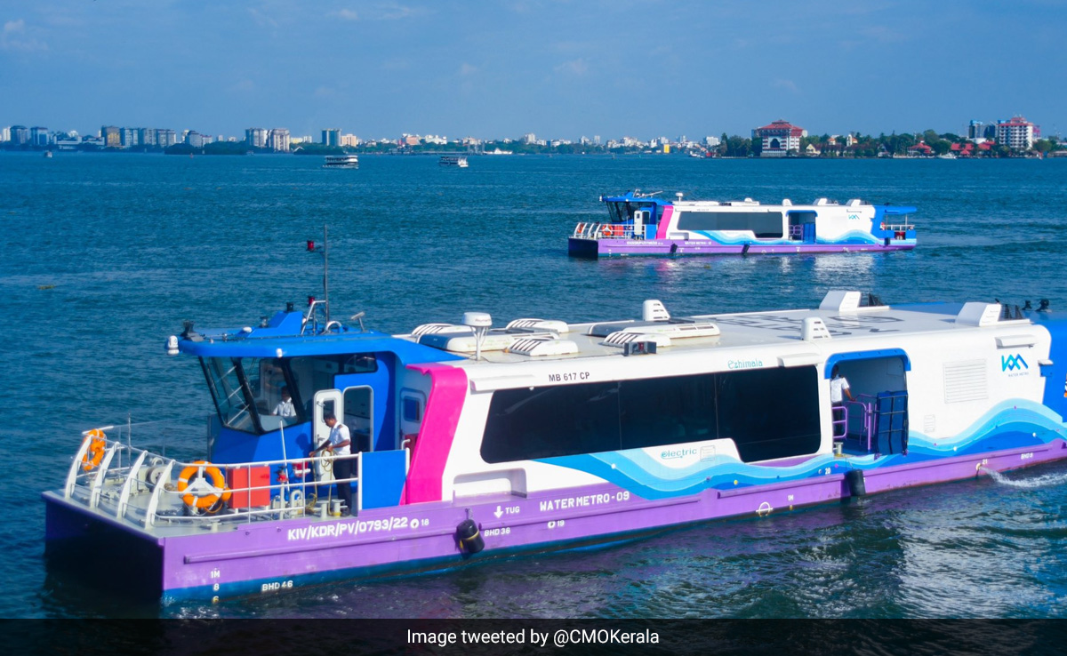 PM Modi To Flag Off India's 1st Water Metro Project In Kochi On Tuesday