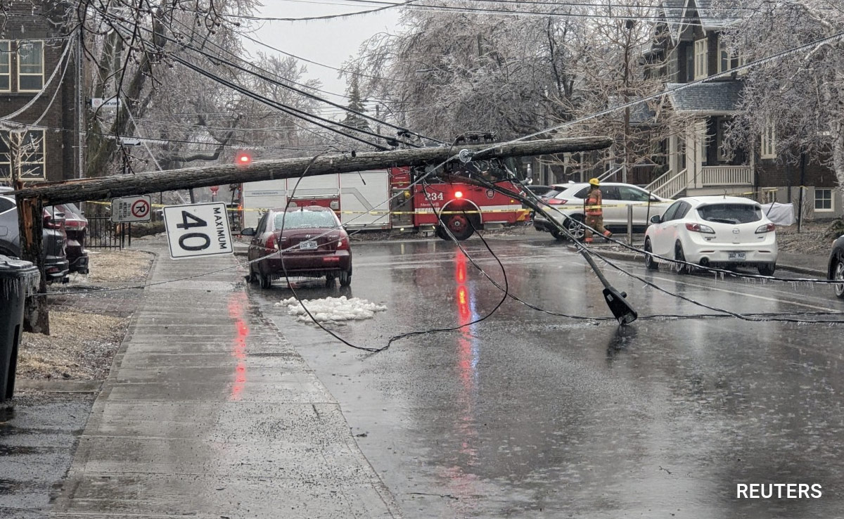 Ice Storm Leaves Over A Million Without Electricity In Canada