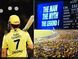 Watch: Eden Gardens Turns Yellow On MS Dhoni's 'Farewell' Match At Iconic Venue