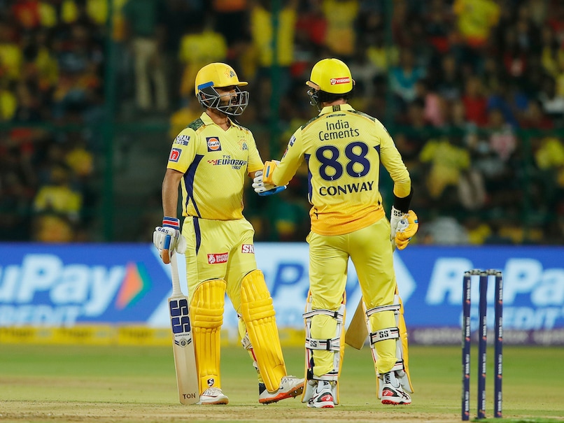 RCB vs CSK Live Score, IPL 2023: IPL 2023 Live: Ajinkya Rahane Departs But Devon Conway Hits 50, 2-Down CSK On Top vs RCB