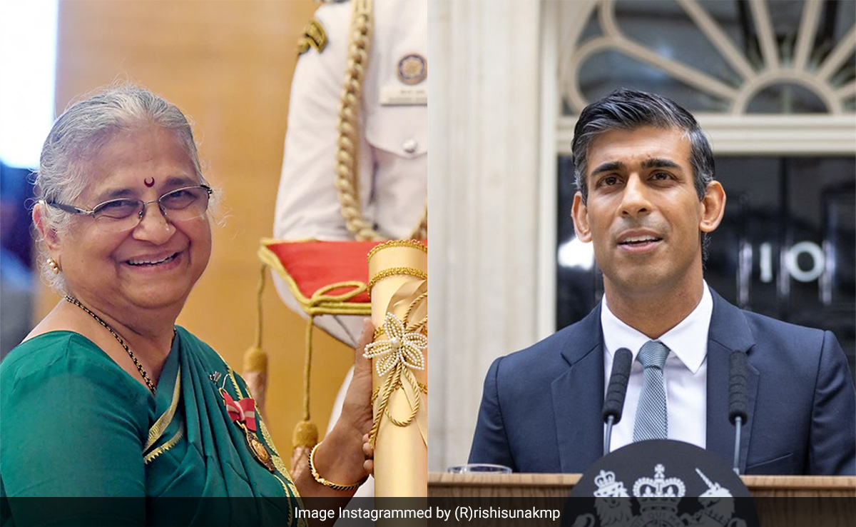Rishi Sunak Reacts To Post On Mother-In-Law Sudha Murty's Padma Award