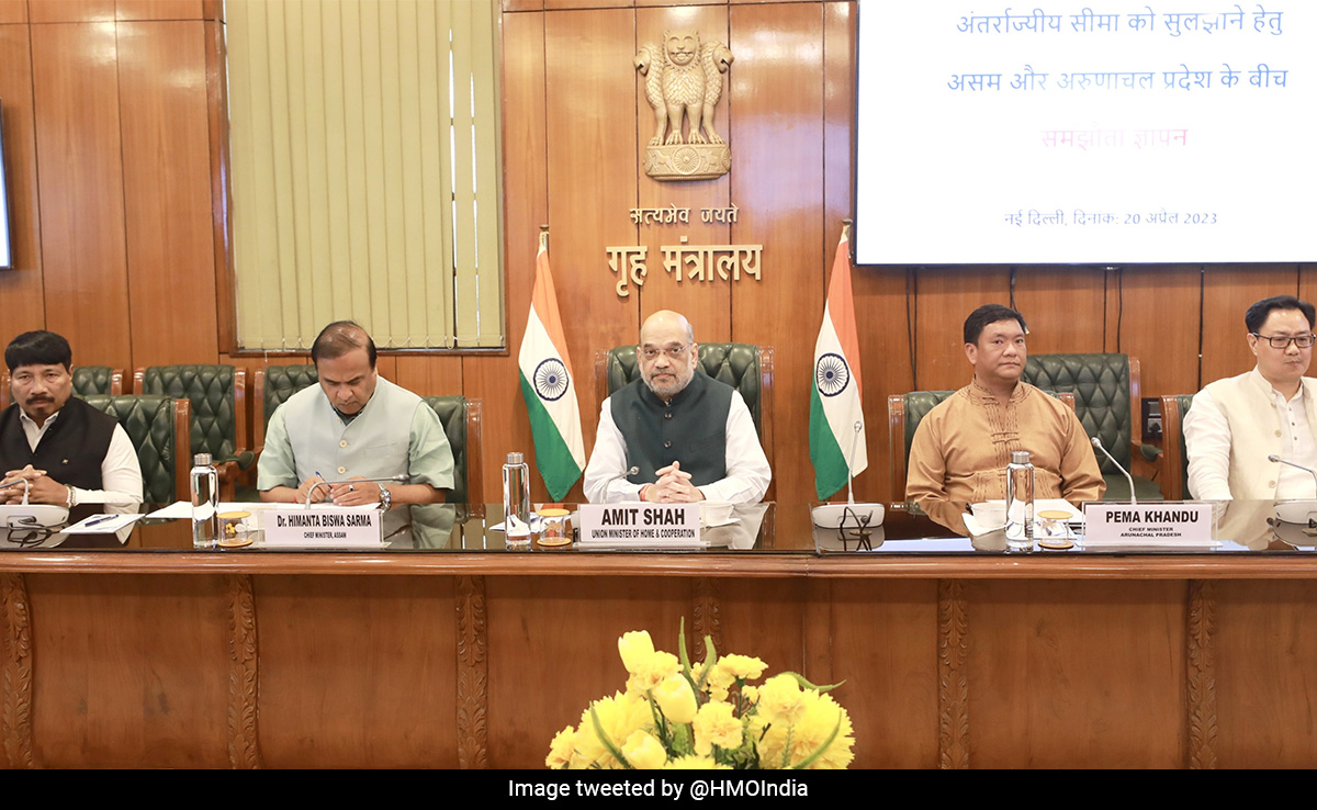 असम-अरुणाचल के बीच सीमा विवाद खत्म, गृहमंत्री अमित शाह ने करवाया समझौता; जानें क्या है पूरा मामला