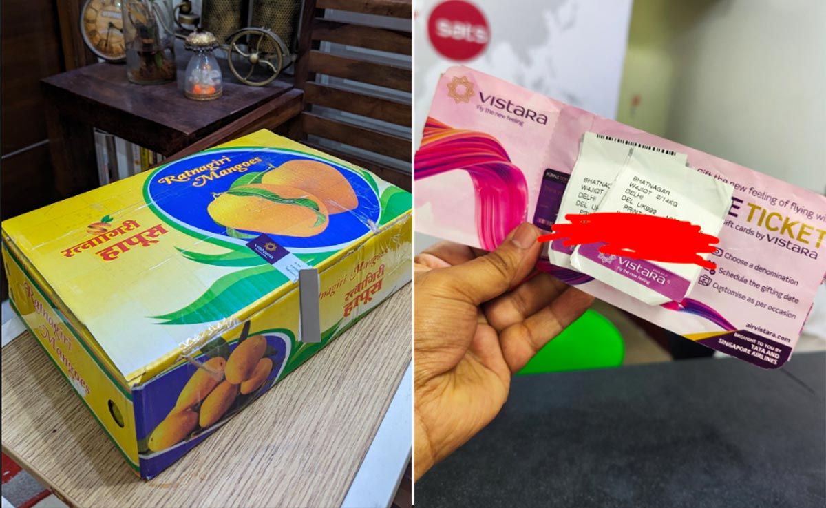Man Loses Box Of Mangoes On Flight. Airline Replaces It, Wins Praise