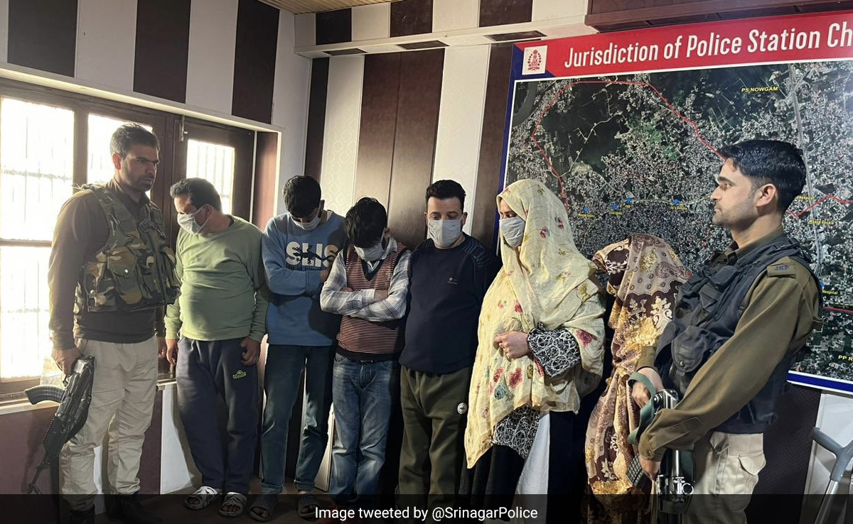 Sex Racket Busted In Srinagar, 5 People Including A Couple Arrested