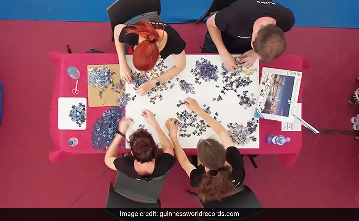 Largest Jigsaw Puzzle Championship Sets Guinness World Records
