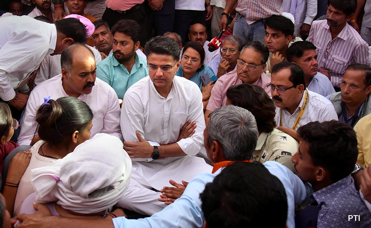 Sachin Pilot Calls For Justice Over Man's Suicide Involving Minister