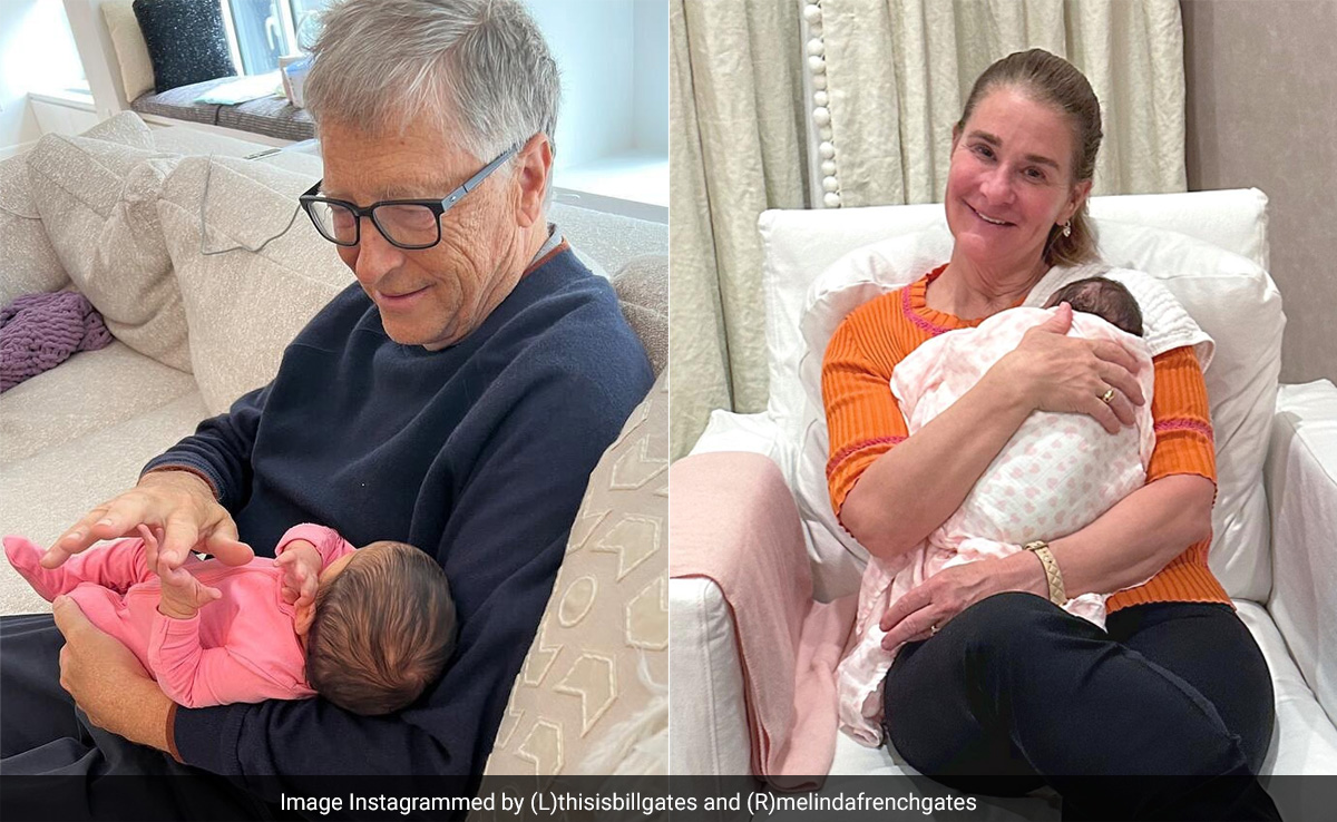 "Bursting With Pride": Bill Gates, Ex-Wife Melinda Share Pics With Newborn Granddaughter