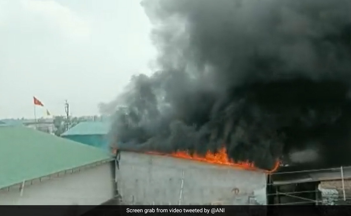 Video: Massive Fire In Chemical Factory In Bengal, 6 Fire Tenders At Spot