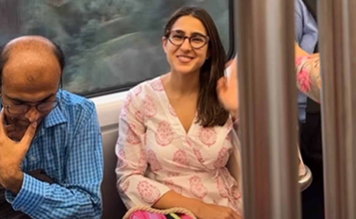 Aditya Roy Kapur, Please Take Note, Sara Ali Khan Is In Mumbai Metro Before You - IYKYK