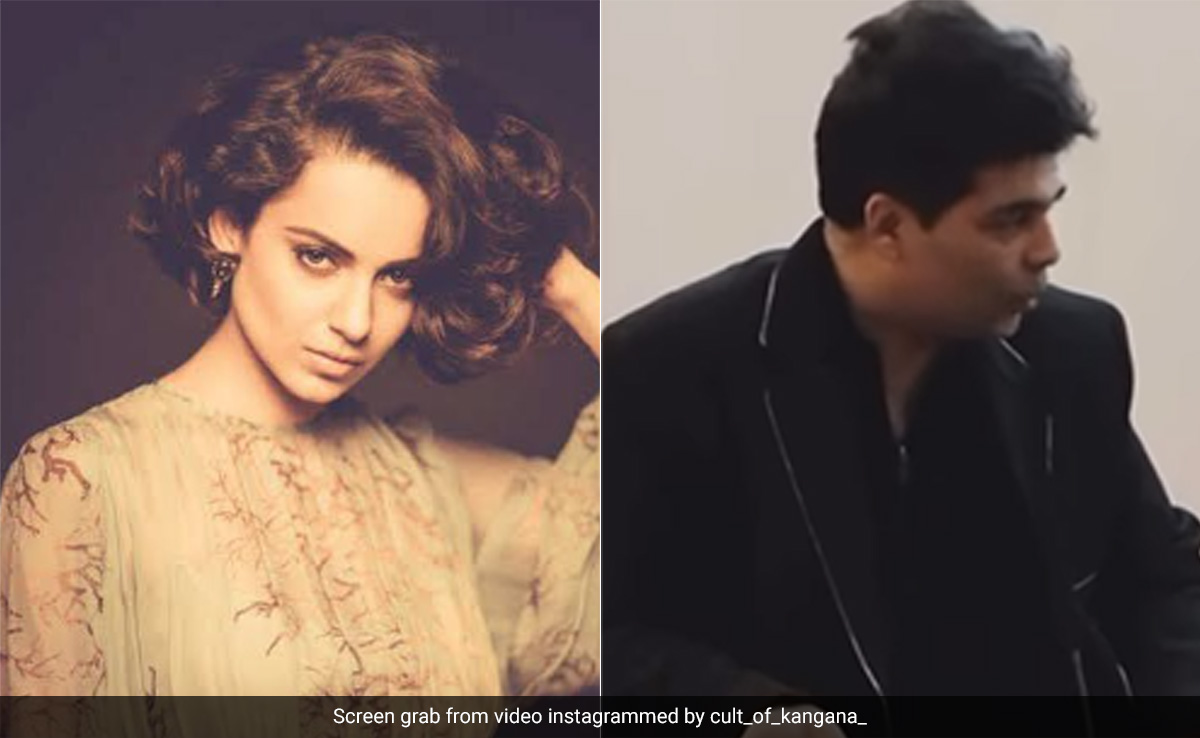 करण जौहर के 'काम ना देने' वाले वीडियो पर कंगना रनौत का रिएक्शन, लिखा- 'चाचा चौधरी जब मैं एक...'