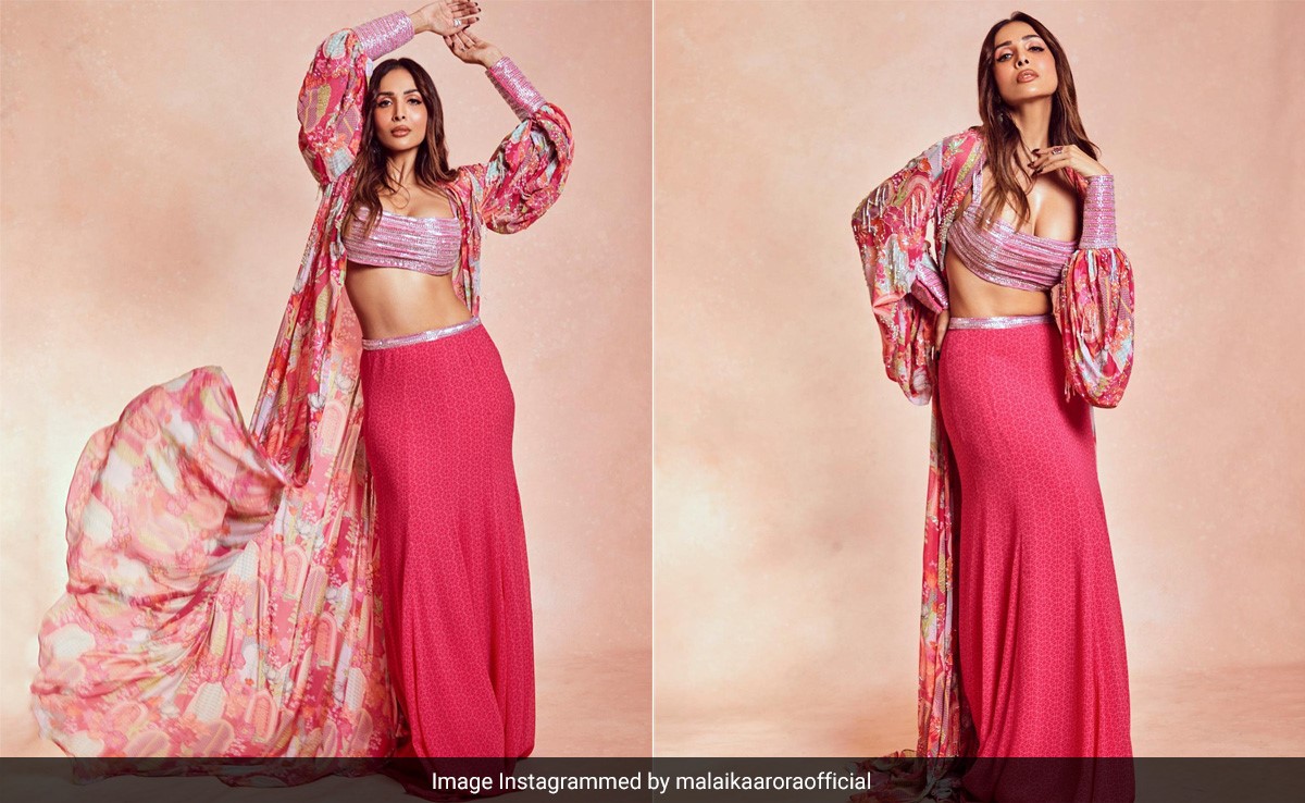 Malaika Arora's Floral Pink Co-Ord Set Makes Us Wish All Summer Days Look Just As Bright