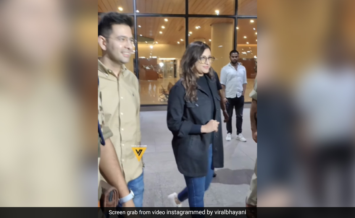 राघव चड्ढा के साथ एक बार फिर दिखीं परिणीति चोपड़ा, VIDEO देख फैंस बोले- अब तो शादी पक्की!