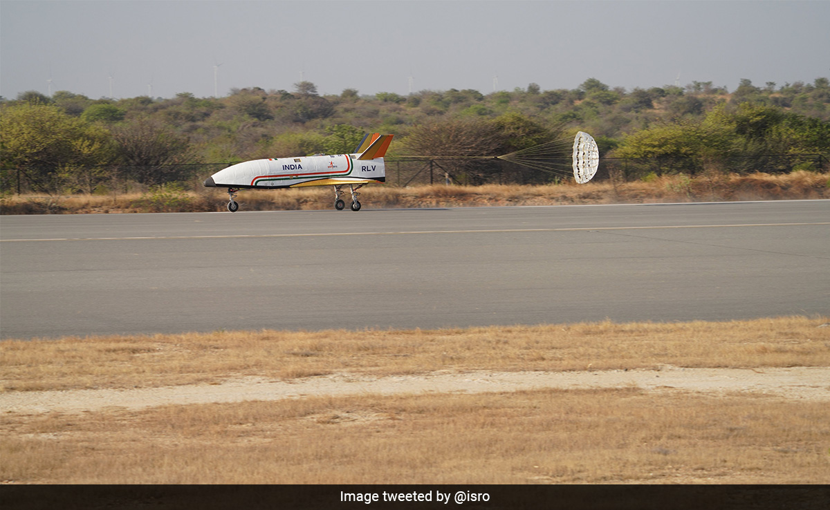 ISRO Conducts Reusable Launch Vehicle Autonomous Landing Mission