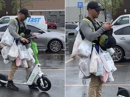 Viral Video: Man's Amazing Grocery-Carrying Skills Impresses The Internet