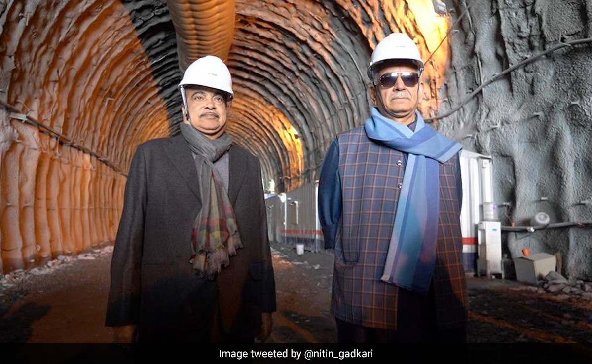 "First Time In Country's History...": Nitin Gadkari On Zojila Tunnel