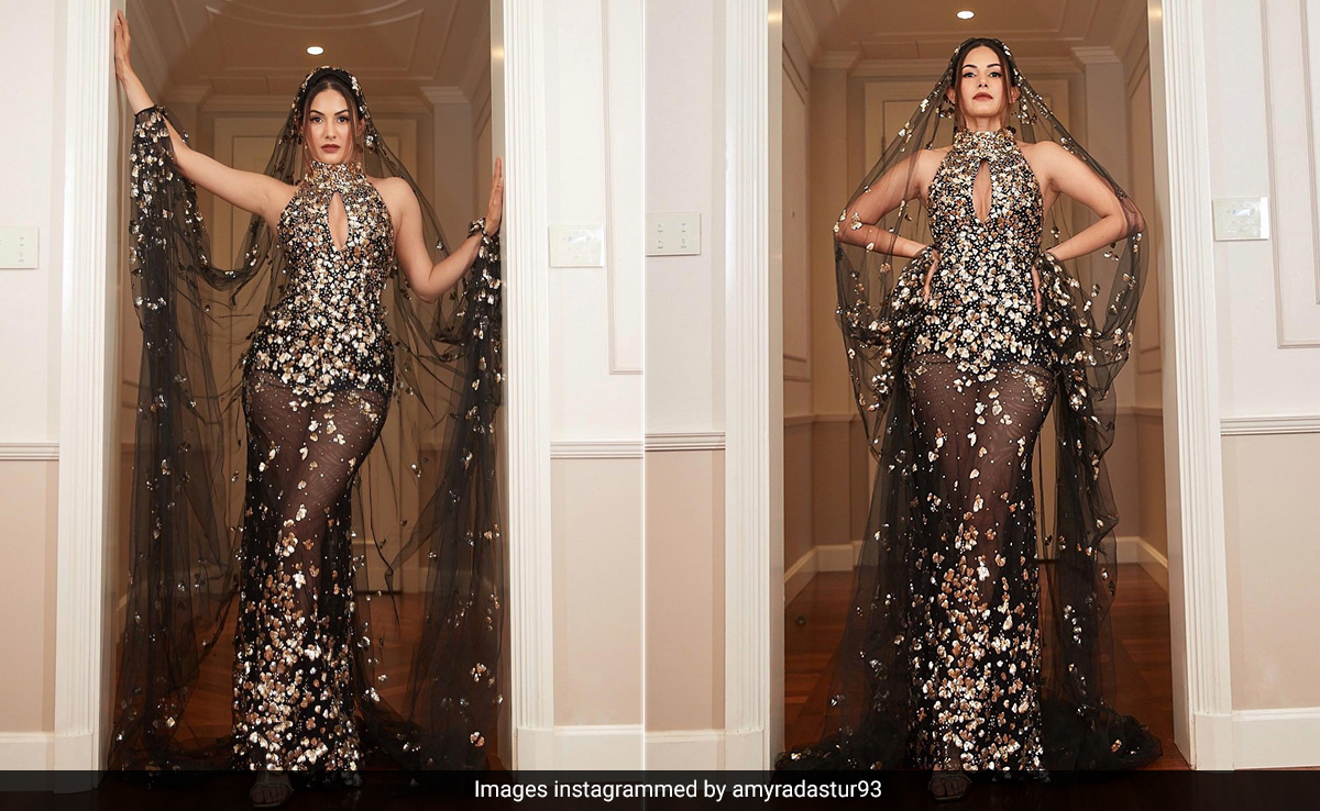 Amyra Dastur's "Grand Outfit" Makes A Grand Entry In Any Room She Enters