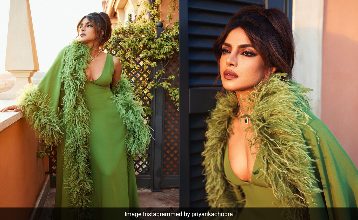 We're Every Shade Of Green With Envy At Priyanka Chopra's Incredible "Roman Holiday" In A Jacket And Gorgeous Gown