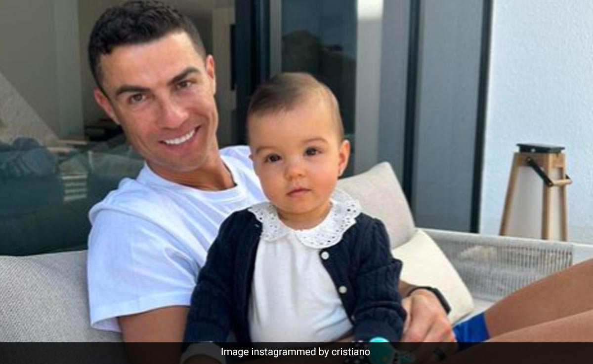 "Daddy Loves You": Cristiano Ronaldo's Beautiful Message On Daughter's First Birthday
