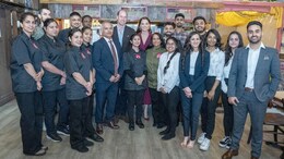 Prince William And Kate Visit Indian Restaurant In Birmingham, Make Parathas, And Take Phone Bookings