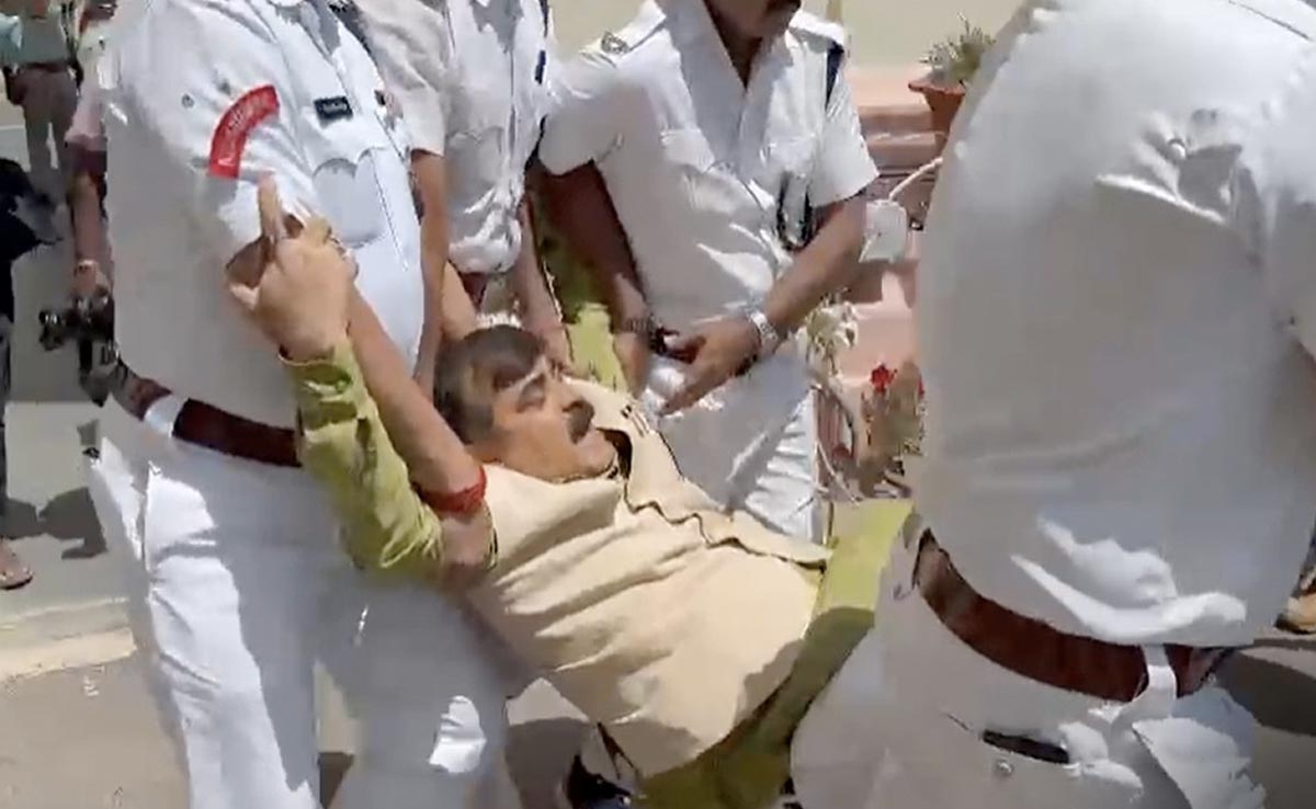 Bihar BJP MLA Thrown Out Of Assembly Amid Discussion On Ram Navami Violence