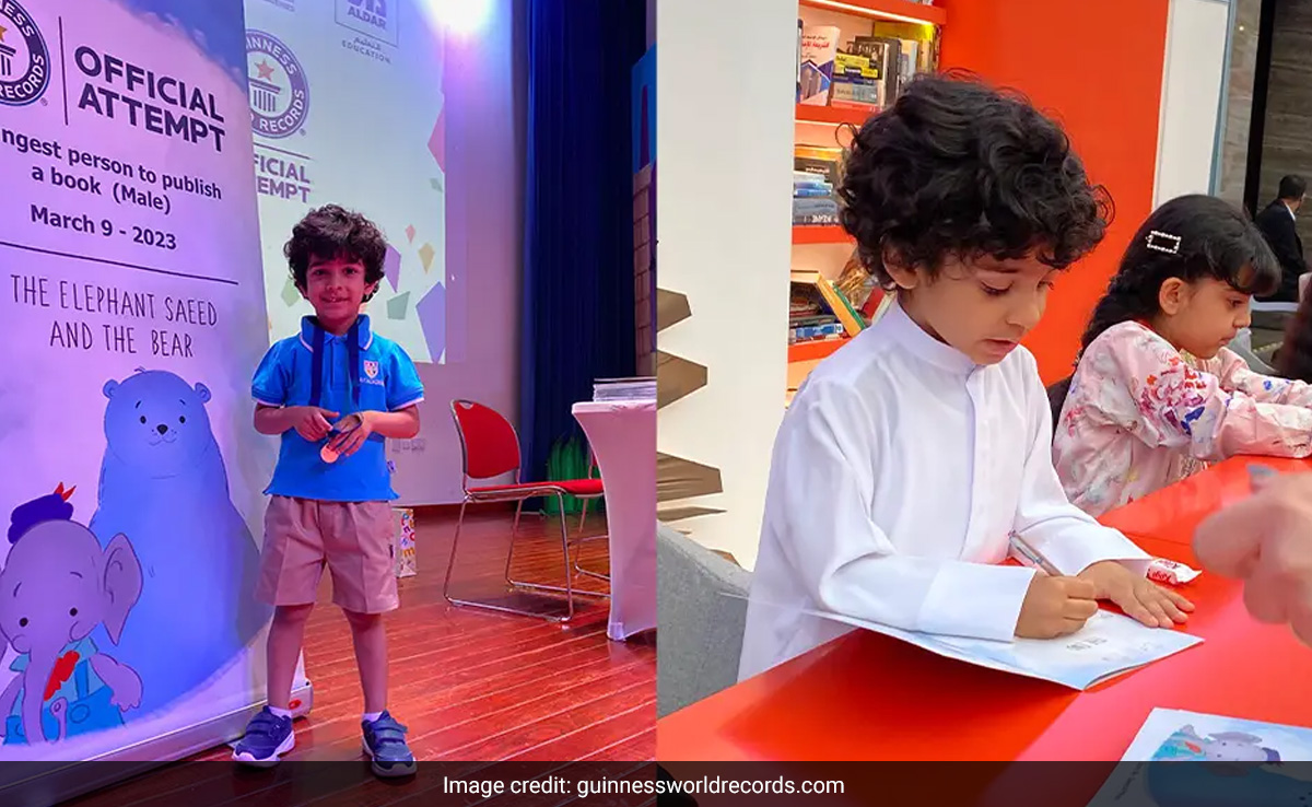 4-Year-Old Boy Publishes A Book, Sets Guinness World Record