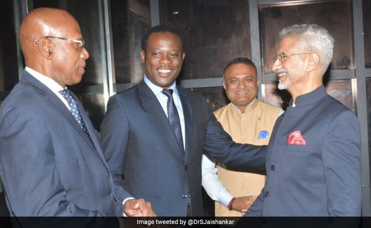 S Jaishankar Arrives In Guyana For 3-Day Visit