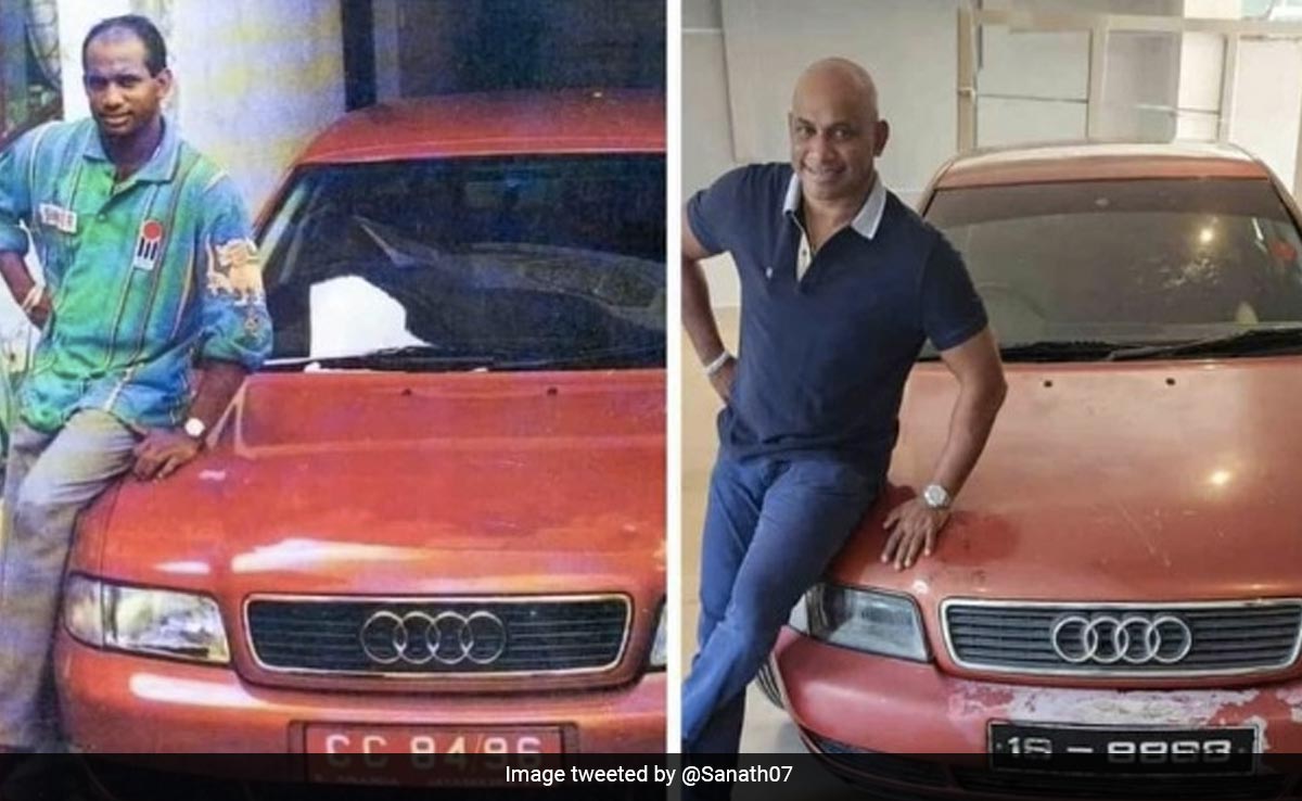 'Golden memories', 27 साल पहले सनथ जयसूर्या को मिली थी यह कार, देखकर लोगों को याद आया 90s..