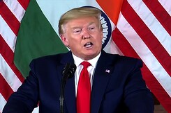 Trump Set For Historic Court Appearance, Tight Security In New York Trump Set For Historic Court Appearance, Tight Security In New York