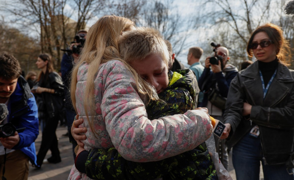 "Treated Like Animals": Ukraine Children Return After Alleged Deportation
