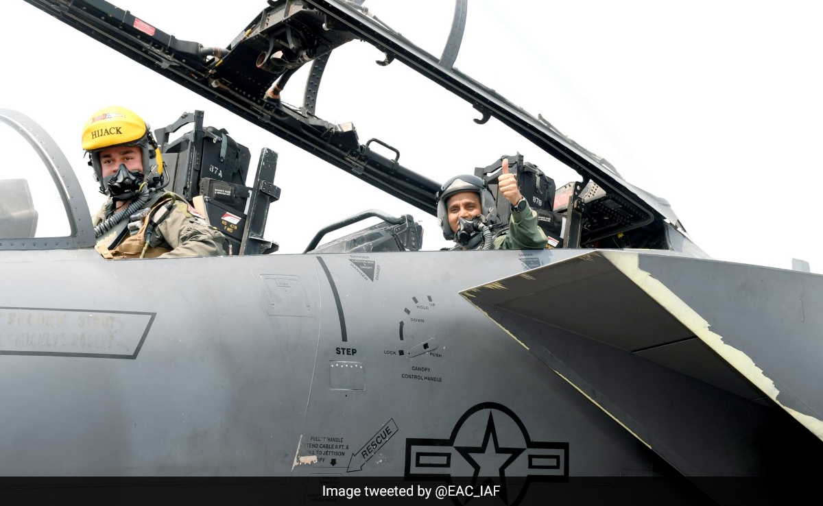 Indian, US Fighter Jets Take Part In Joint Exercise In Bengal