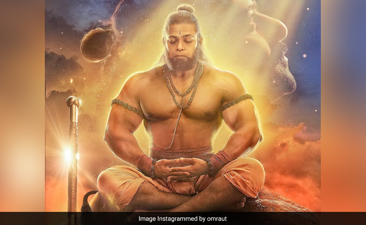 <i>Adipurush</i>: On Hanuman Jayanti, A New Poster Of Devdatta Nage As Hanuman