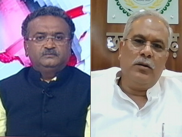 हमारे क़ब्ज़े में हैं 2 नक्सली, drill करके लगाई थी IED : NDTV से बोले भूपेश बघेल