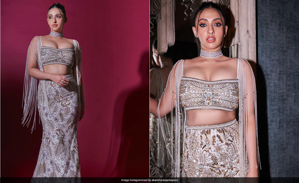 Akansha Ranjan Kapoor's Swishy Mermaid <i>Lehenga</i> Is Embroidered, Chic And Contemporary As Ever
