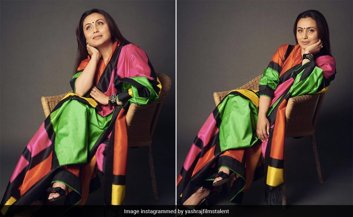 Rani Mukerji's Colour Block <i>Saree</i> Is Right In Time To Woo Us The Ethnic Way This Summer