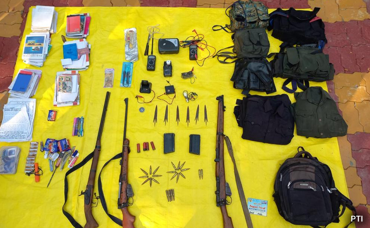 महाराष्‍ट्र : गढ़चिरौली में पुलिस के साथ मुठभेड़ में दो लाख का इनामी नक्‍सली ढेर, हथियार भी बरामद