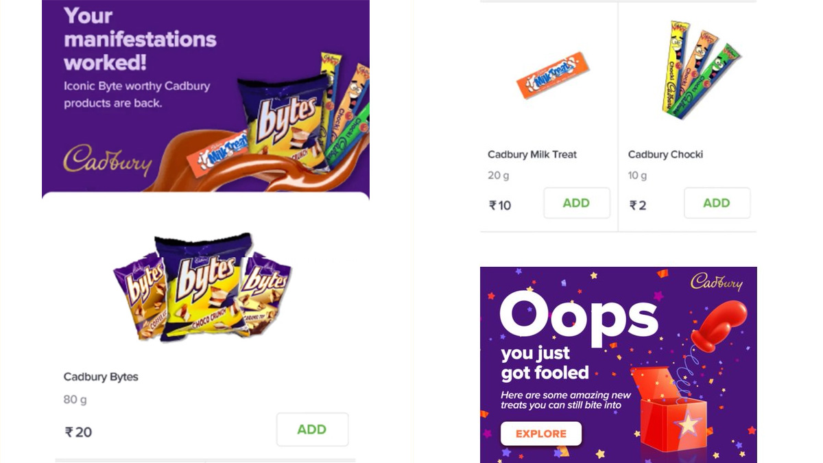 "Most Evil Prank" - Swiggy Teases Return Of Cadbury Bytes, Internet Not Happy