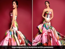 We Thought We Entered A Garden When Bhumi Pednekar's Floral Gown Made Its Way On The Bombay Times Fashion Week 2023 Ramp We Thought We Entered A Garden When Bhumi Pednekar's Floral Gown Made Its Way On The Bombay Times Fashion Week 2023 Ramp