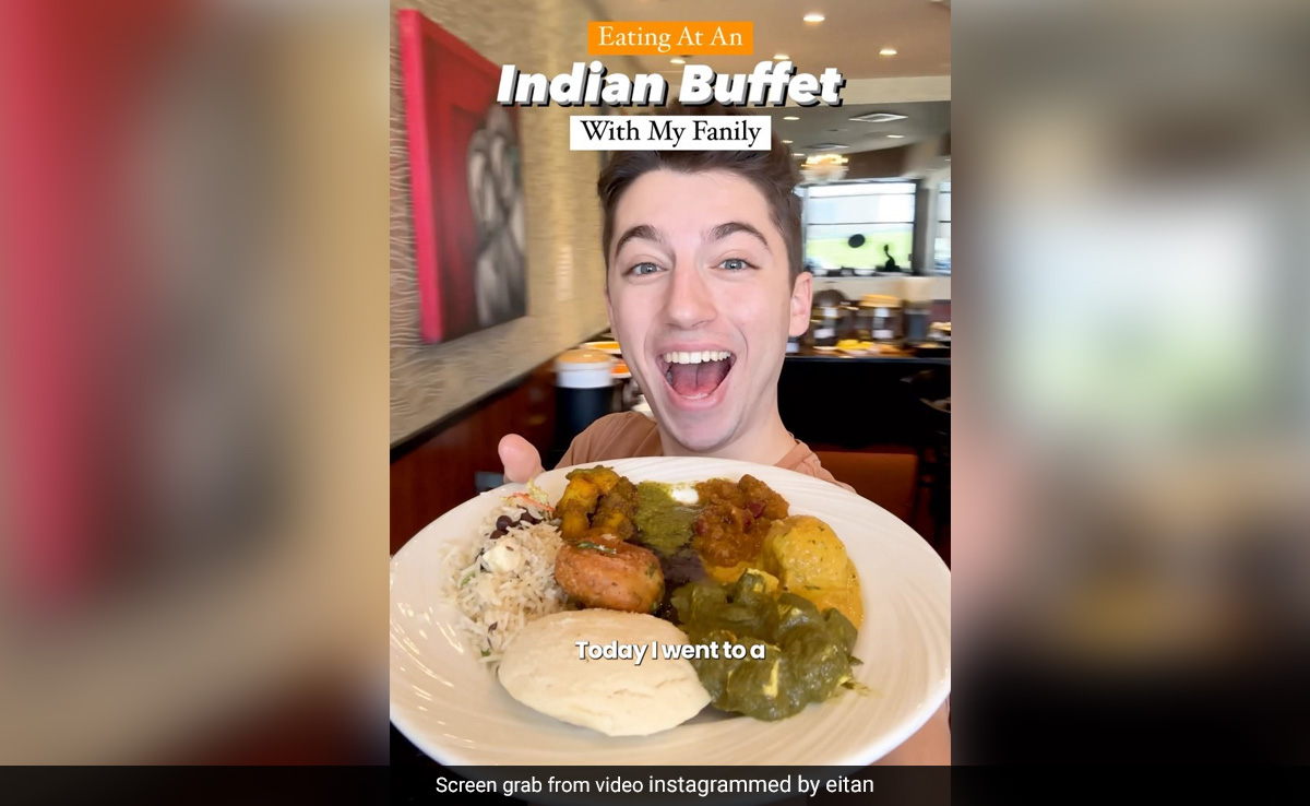 Watch: US Food Blogger Enjoys Indian Cuisine, Making Followers Crave For Desi Food
