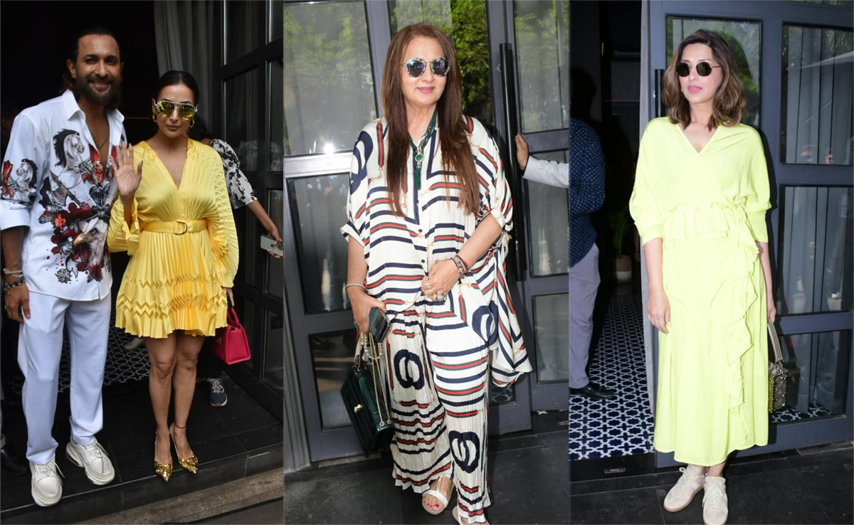 Pics: Malaika Arora, Sonali Bendre, Poonam Dhillon And Other Celebs Attend Terence Lewis' Easter Brunch