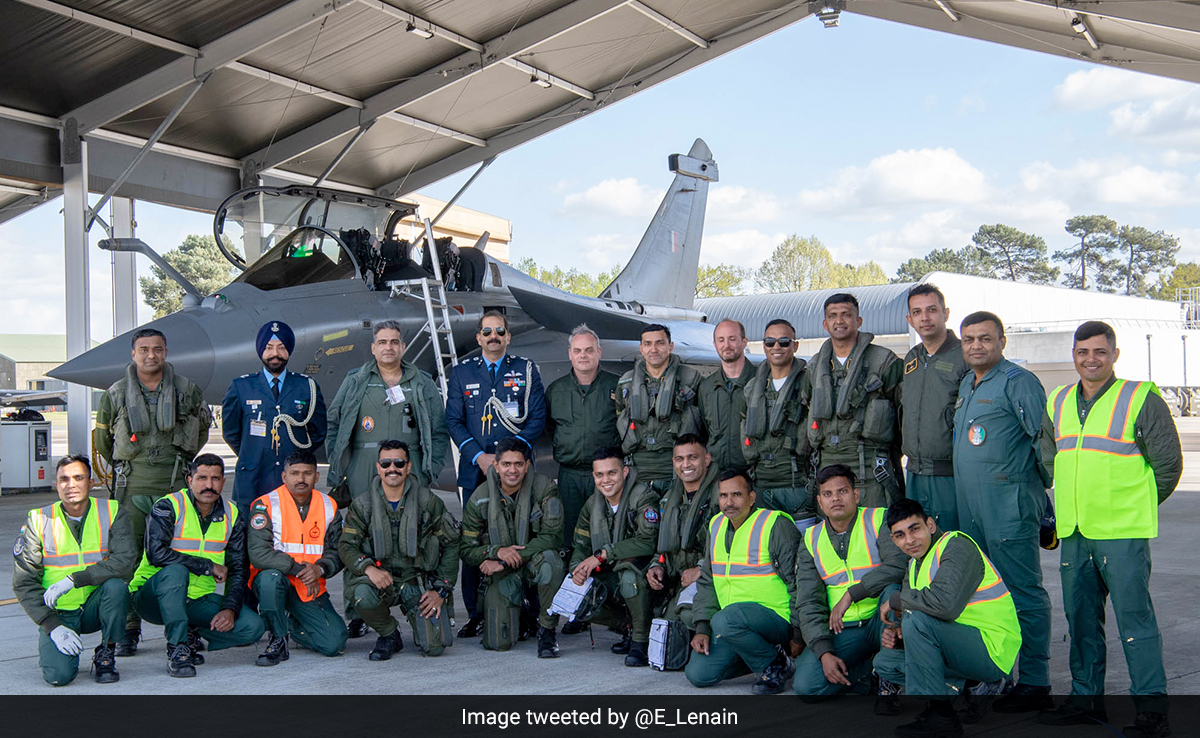 Indian, French Rafale Jets To Fly Together As 'Orion' Military Exercise Begins