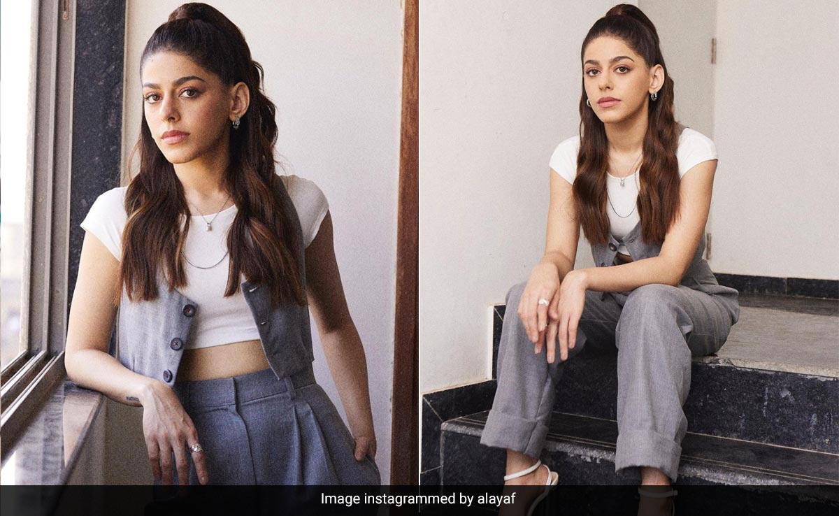 Alaya Furniturewalla's Grey Pantsuit On A Summer Day Is Fresh On The Block