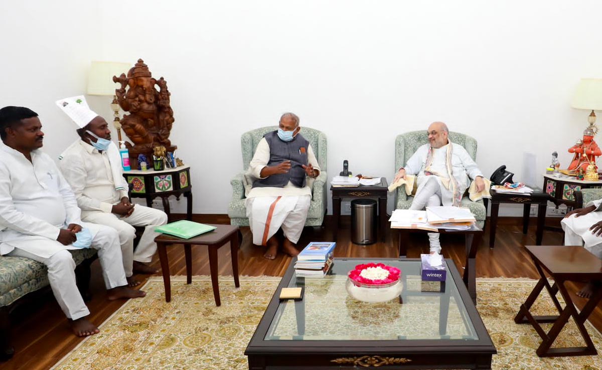 क्या अमित शाह से नहीं बनी बात? मुलाकात के बाद बोले मांझी- "नीतीश में PM बनने के सारे गुण"