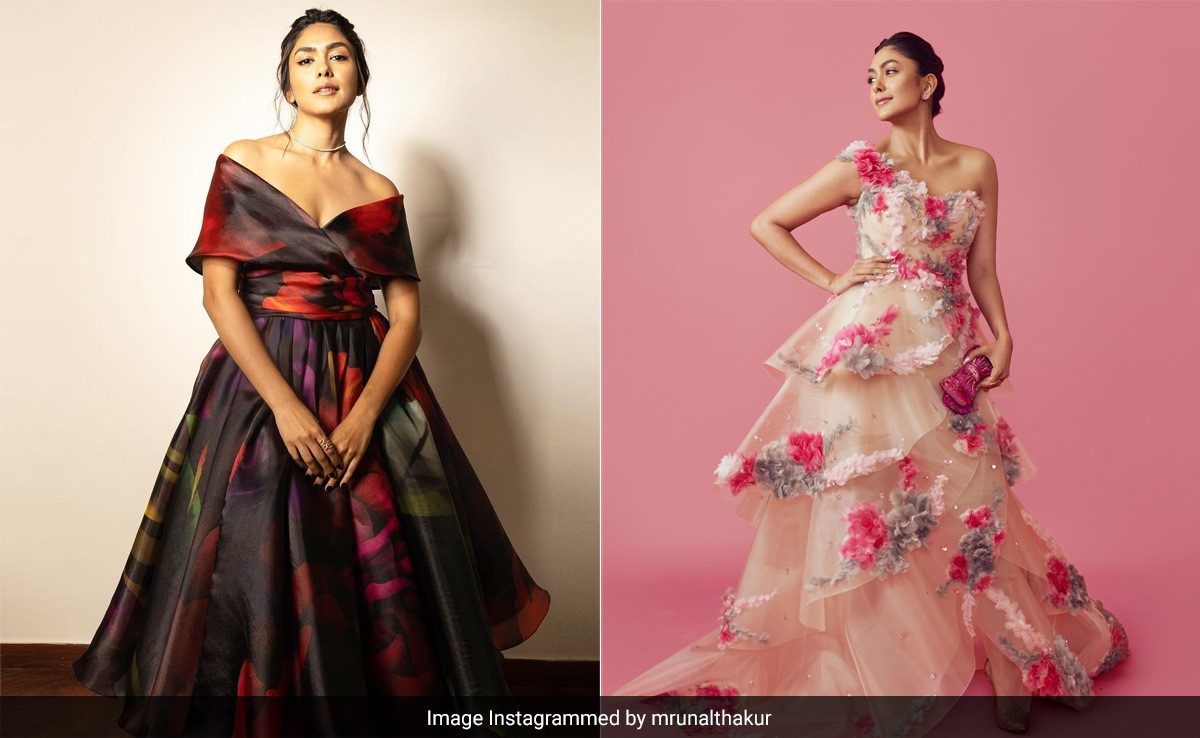 7 Times Mrunal Thakur Painted Picture-Perfect Moments In Gorgeous Gowns
