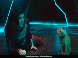 The Marvels Hindi Teaser Trailer: कैप्टन अमेरिका को खा गई बिल्ली, अब 'द मारवल्स' में दुश्मनों के दांत खट्टे करेंगी ये सुपरहीरो The Marvels Hindi Teaser Trailer: कैप्टन अमेरिका को खा गई बिल्ली, अब 'द मारवल्स' में दुश्मनों के दांत खट्टे करेंगी ये सुपरहीरो