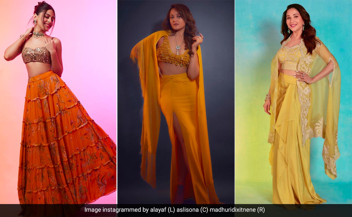 Top 7 Celeb-Approved Outfits For Summer <i>Haldi</i> Functions To Look The Brightest