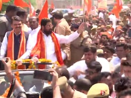 महाराष्ट्र के CM एकनाथ शिंदे अपने सभी सांसदों और विधायकों के साथ पहुंचे अयोध्या